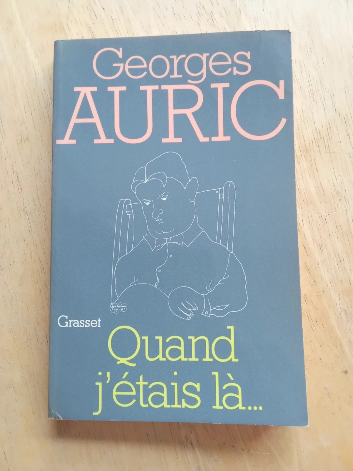 Quand j'étais là, de Georges Auric